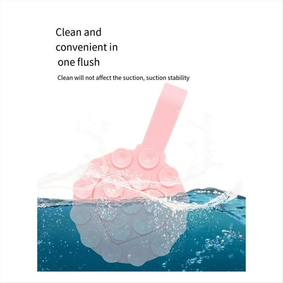 Soporte de Teléfono con Ventosa para Teléfono Celular Love Soporte de Caja de Teléfono con Ventosa de Doble Cara Soporte de Manejar de Silicona B