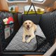 thumbnail image 1 of Backseat Extender for Dogs - Hard Bottom Dog Car Seat Cover for Back Seat, Dog Hammock for Car and SUV, Pet Rear Seat Protector Dogs Travel Bed with Mesh Window & Side Flaps, 1 of 3