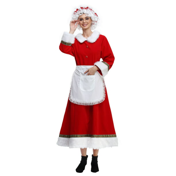 Deluxe Mrs Claus Costume