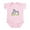 Petal Pink, variant on CafePress - Mommy And Baby Zebra Infant Bodysuit - Baby Light Bodysuit, Size Newborn - 24 Months