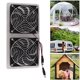 thumbnail image 3 of Ventiladores solares ANGGREK Panel solar 50W para invernadero, 3 of 8