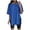 Blue, variant on Xiaoxatg Womens T Shirts, Women Oversize Sports Shirt for Women Loose Short Sleeve Tunic with Slits Casual Summer Top Functional Tunic Blouse Breathable Fitness Tee Beige L