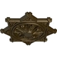 thumbnail image 3 of 38 1/4"OD x 1 1/2"P Antilles Ceiling Medallion (Fits Canopies up to 6"), Hand-Painted Brass, 3 of 6