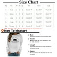 thumbnail image 3 of Camiseta suelta estampada a la moda para mujer, blusa de manga larga, cuello redondo, camisetas informales Pompotops  FGAJ12711, 3 of 5