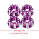 thumbnail image 2 of Bewildely Tuercas de brida RC de 4 piezas, pieza de actualización profesional, Kit de accesorios de actualización de ajuste automático práctico, Kits de construcción modelo Violeta Bewildely FN001743-06, 2 of 6