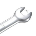 thumbnail image 5 of Uxcell 8mm Combination Wrench with Offset Box End and Angled Open End, Metric Mirror-Chrome Plated High Carbon Steel, 5 of 5