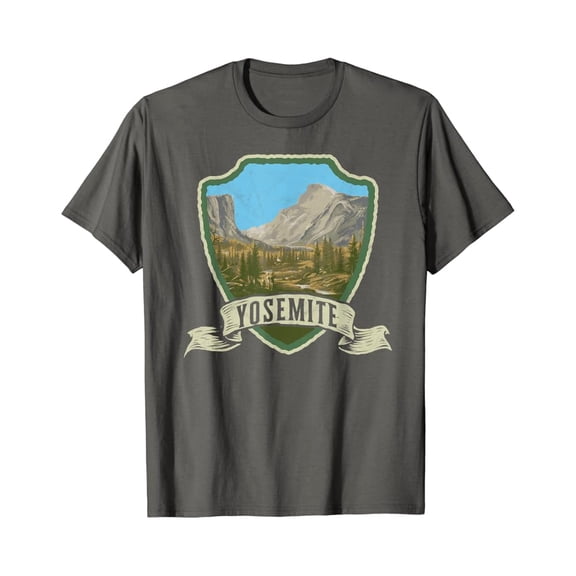 Half Dome Yosemite National Park California Vintage Graphic T-Shirt