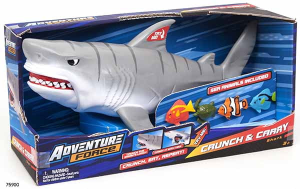 small plastic shark toys