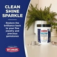 thumbnail image 3 of Weiman Fine Jewelry Liquid Cleaner With Polishing Cloth Included - Restores Shine and Brilliance to Gold, Diamond, Platinum Jewelry and Precious Stones , 6 Oz, 3 of 8