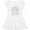 AA-White, variant on Inktastic My Mimi Loves Me Retro Rainbow Girls Toddler Dress