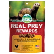 Oxbow Animal Health Real Prey Rewards Crunchy Chewy Ferret Treat - Chicken Flavor - 3 oz
