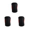 thumbnail image 4 of Ruiboury 1/2/3/5 Non-skid Knee Sleeves Weightlifting Lightweight And Fashionable Support Model A black red M 3PCS, 4 of 6