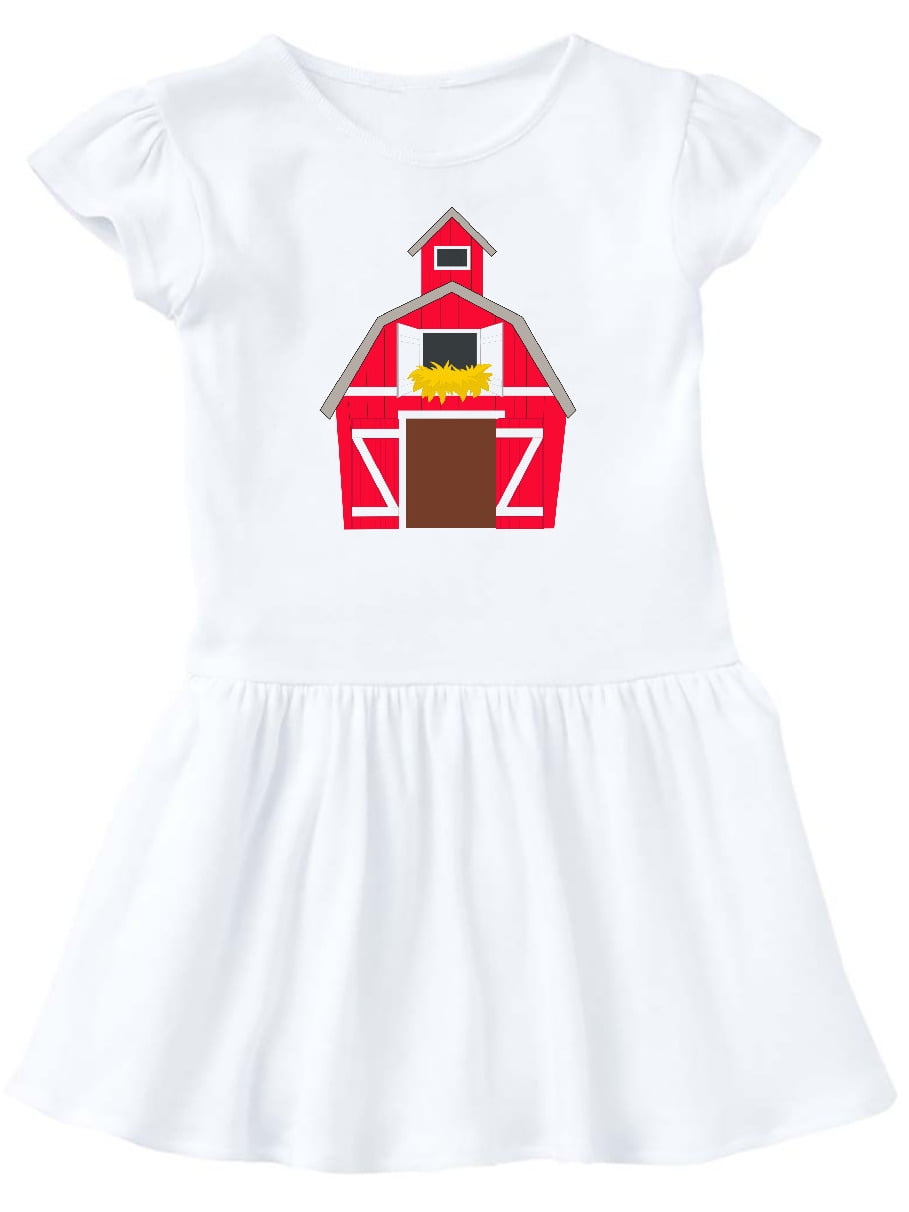 red barn dress