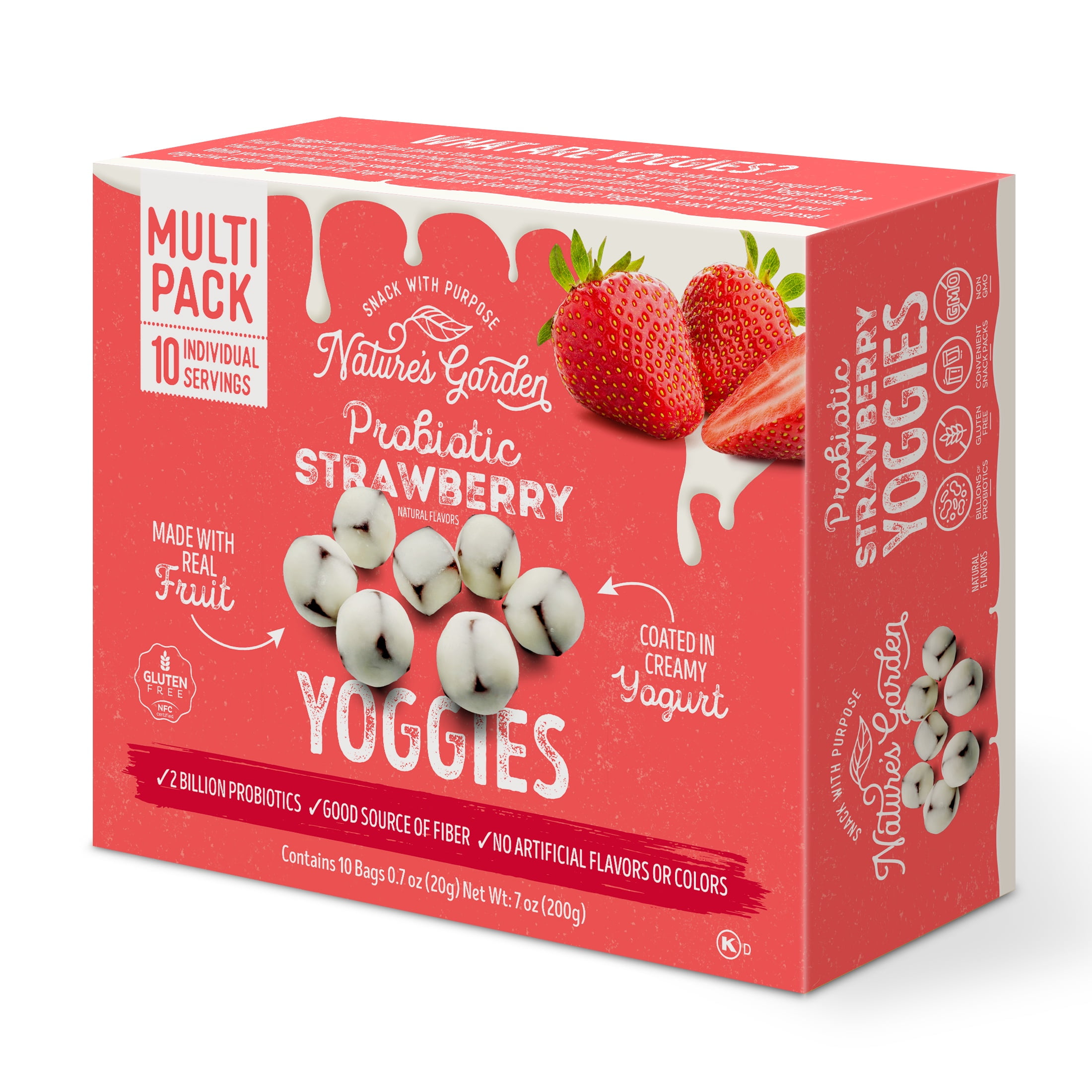 Yoggies Strawberry Probiotic 10CT