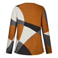 thumbnail image 3 of CHOK Fall Clearance Shirts Womens Tops Long Sleeve Print Loose Blouse, 3 of 6