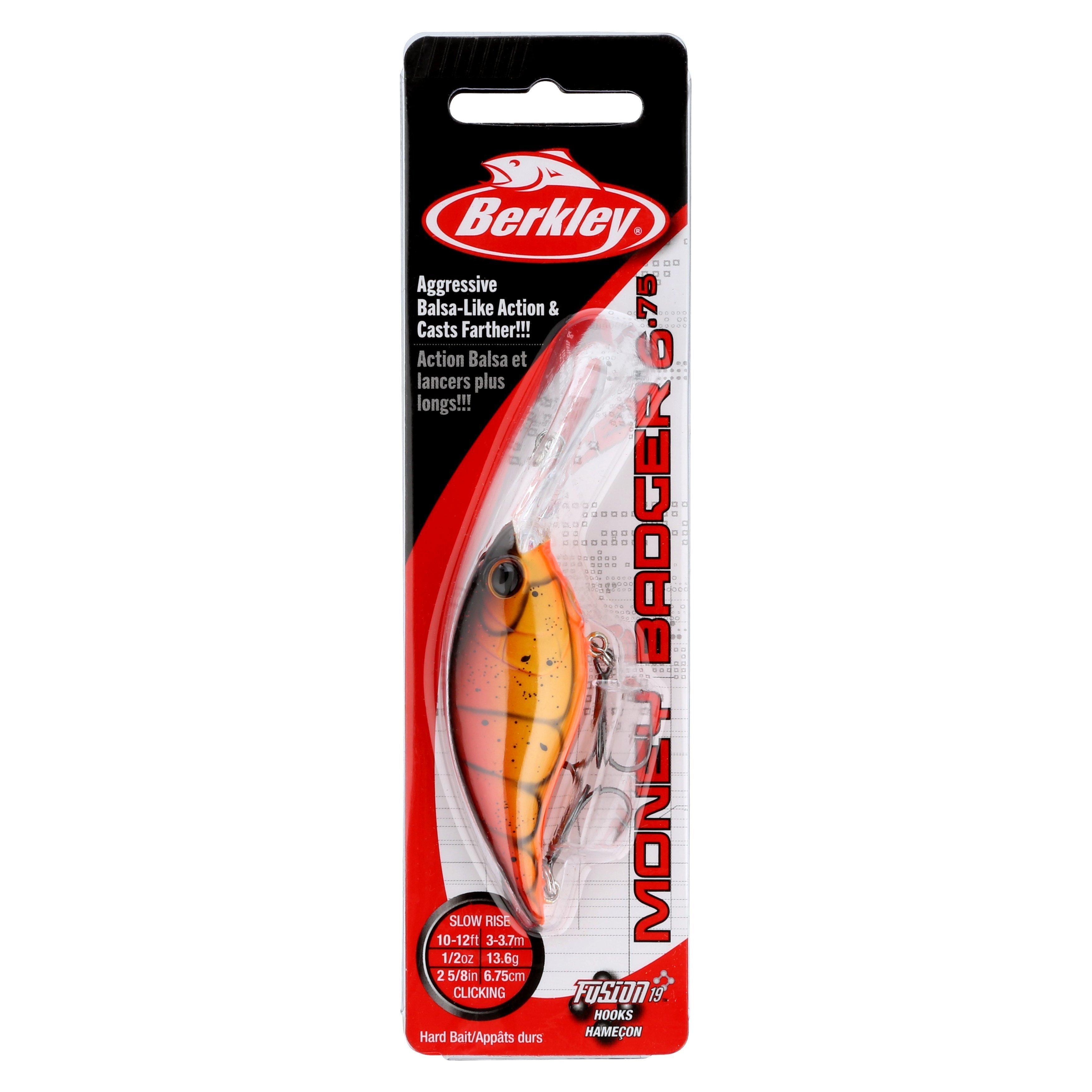 Berkley Money Badger, 6.75, Fire Craw