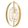 thumbnail image 3 of CWI Lighting Iris 26 Light Contemporary Metal Pendant in Brass, 3 of 5
