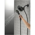 thumbnail image 4 of Delta 58472 Universal Showering Round 2.5 GPM Multi Function 2-In1 In2ition Shower Head, 4 of 7