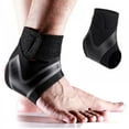 thumbnail image 4 of Ankle Support Breathable Neoprene Compression Ankle Brace for Men and Women, Elastic Sprain Foot Sleeve for Sports Protect, Arthritis, Plantar Fasciitis, Achilles tendonitis, Recovery, 4 of 8
