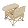 thumbnail image 3 of Silla de picnic para bebé, portátil, para comer, para entrenamiento infantil, para exteriores, plegable, con cinturón de seguridad, de alta fiabilidad, para lactantes, estándar, color beige., 3 of 14