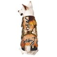 thumbnail image 1 of Fotbe I Love Fall Most Of All Sudadera con Estampado para Perros Pequeños – Suéter con Capucha para Mascotas, Tela Suave de Forro Polar con Bolsillo-Large, 1 of 7