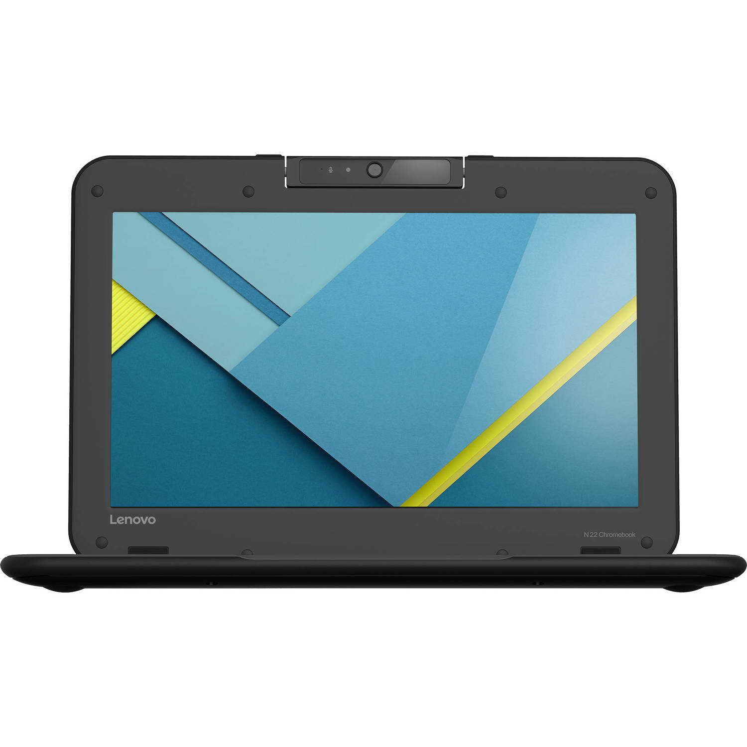 Used Lenovo N22 Series Chromebook 11.6-Inch (2GB RAM, 16GB HDD, Intel Celeron 1.60GHz) + Chromebook Sleeve Case (Scratches & Dents) - image 2 of 5