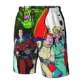 thumbnail image 5 of The Real Ghostbusters Men's Beach Shorts Swim Trunks Casual Quick Dry Board Shorts Swimwear with Mesh Lined and Pockets, 5 of 8