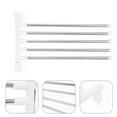thumbnail image 4 of Shisuyan Scratch Resistant Towel Hanger Stainless Steel White 1 Set 10.8X6.5X2In, 4 of 9