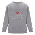 thumbnail image 5 of NuoCaiYun Sweatshirt Men's Crew Neck Fashion Valentine's Day Print Tops Long Sleeve Casual Loose Comfort Pullover, 5 of 6