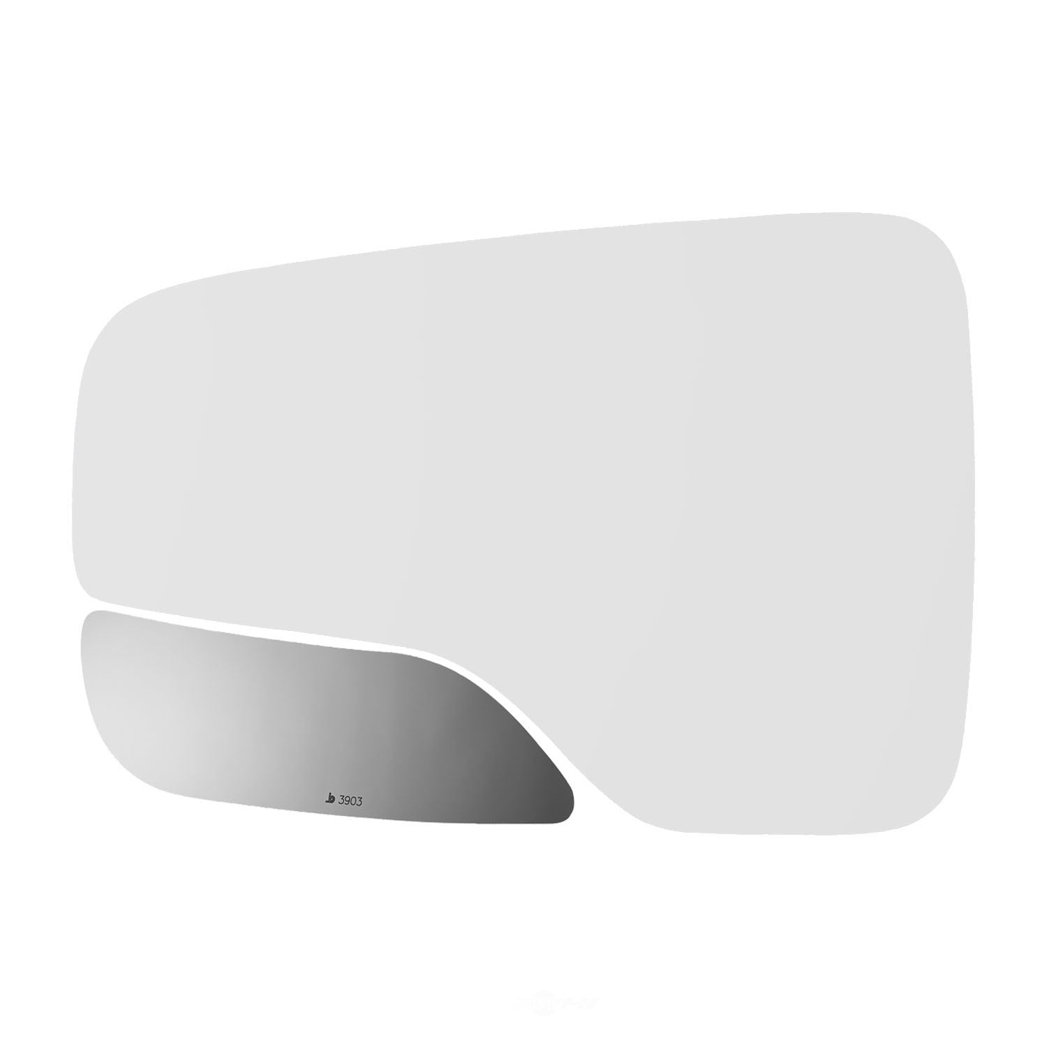 Burco 3903 Passenger Side Lower Convex Replacement Mirror Glass for Chevy
