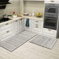 thumbnail image 5 of Farmhouse Kitchen Mats Rugs Sets of 2, 17x30+17x47inch, 5 of 6