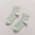 thumbnail image 2 of WMNTST Womens Ankle Socks Wicking Comfort Sock Soft Pure Color Minimalist Everyday Wear Sock, 2 of 3