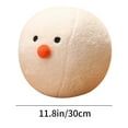 thumbnail image 2 of Hwkond Couch Pillows Cute Snowball Bun Pillow Toy Little Snowman Doll Children's Soothing Cloth Doll Girl Birthday Gift,WhiteM, 2 of 5