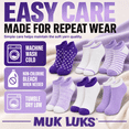 thumbnail image 4 of Girls Dream Step Whisper Soft Ankle Socks, 6 Pack, Lightweight Breathable Socks, PURPLE, L, 4 of 8