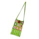 thumbnail image 1 of Bolso de hombro de para mujer, tejido bohemio hecho a , informal, ahuecado, bolso de , bolso con bor, bolso de para pya, , VERDE Hugo bolso de mujer, 1 of 7