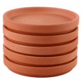thumbnail image 1 of EeaseMX 5 platillos para macetas de cerámica, soportes para macetas, bandejas para macetas de jardinería, 1 of 8