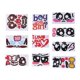 thumbnail image 1 of 10pcs Creative Belly Sticker Pregnant Woman Belly Sticker Photograph Sticker for Woman Lady Female, 1 of 3