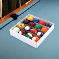 thumbnail image 4 of de billar de 32 Uds., juego completo de bolas de billar, pantalla de repuesto pequeña para de juegos, deportes de interior Cola Minibolas de billar, 4 of 8