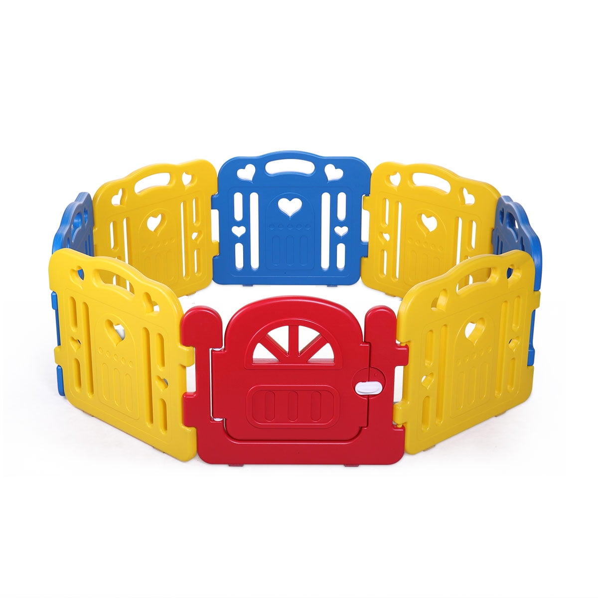 Hommoo Baby Play Yard, 8 Panel Baby Playpen for Kids Toddler, Panel