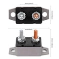 thumbnail image 3 of 4 Pcs DC 12V - 24V Réinitialisation Automatique Disjoncteur Disjoncteur avec Couvercle Boulon pour Automobile et Plus (20 Ampères), 3 of 7