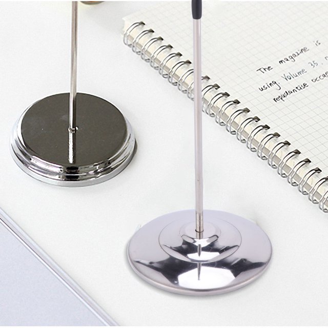 Hytrove Porte-Tickets de Cuisine Porte-Broche en Acier Inoxydable Argenté Lot de 1
