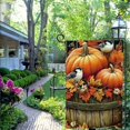 thumbnail image 6 of NJSTORE Garden Flags Double Sided for Outside,Halloween Pumpkin Yard Flags Garden Decor,Fall Watercolor Bird Small Garden Flag,Yard Decorations for Home Outdoor, 6 of 8