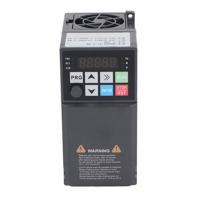 VFD, AC380V Inversor de FRECUENCIA 2.2KW 3 FASE FÁCIL DE USAR 0-320HZ SALIDA PARA VENDILADOR