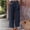 Navy-A, variant on FRSASU Women's 100% Cotton High Waisted Wide Leg Palazzo Pants Casual Lounge Boho Flowy Pants with Pockets Navy-A