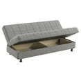 thumbnail image 3 of Ottomanson 75" Convertible Sofa Couch for Living Room, Chenille Modern Sofa Bed with Storage, Gray, 3 of 5