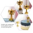 thumbnail image 4 of Miangastore 8Pcs Miniature Award Trophy Model Cake Decoration Competition Celebration Party Supply, 4 of 9