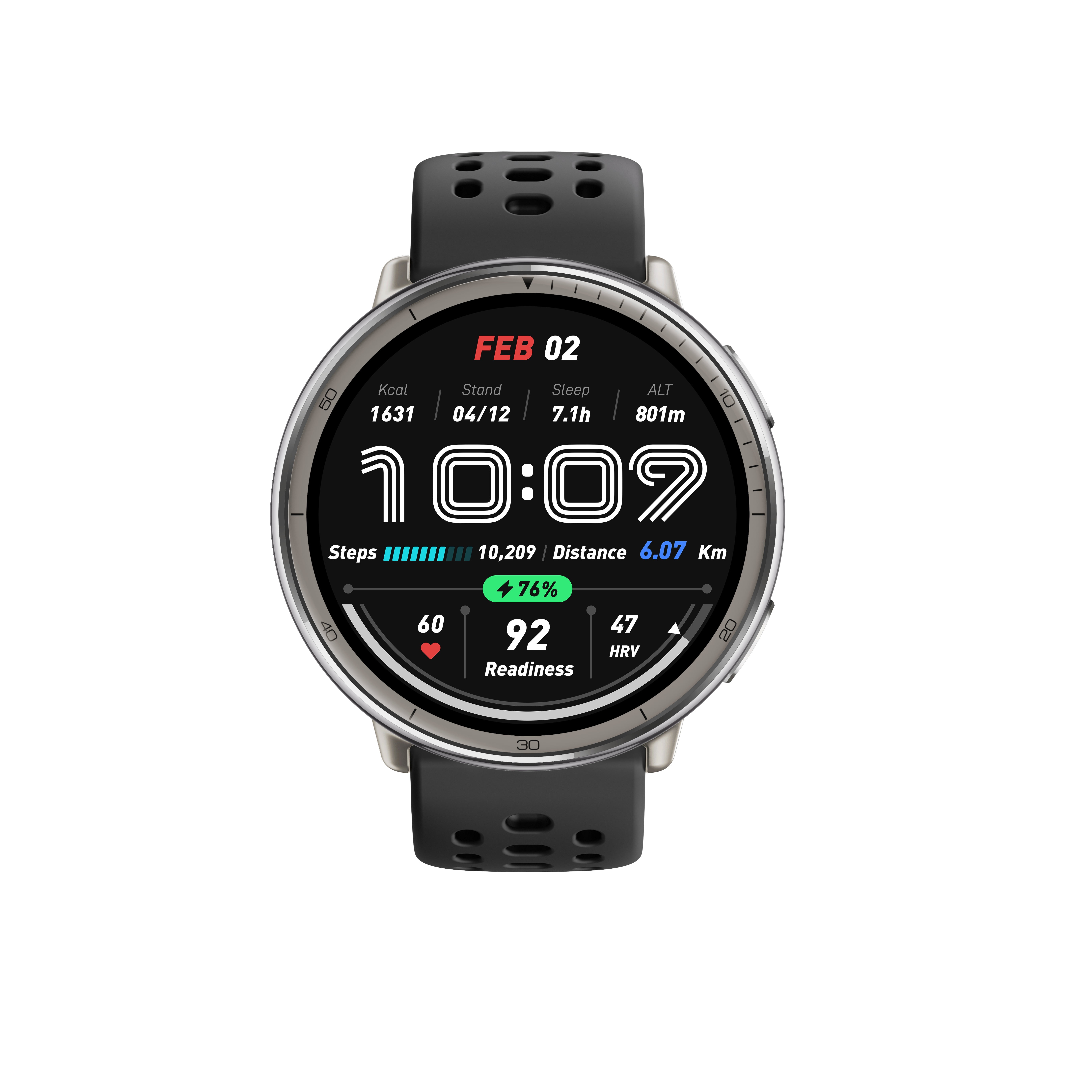 Amazfit Active 2 Smart Watch 44mm, GPS Maps with Direction,