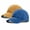 Ginger Yellow + Royal Blue, variant on Women's & Men's 2-Pack Plain Baseball Caps - Solid Color Unisex Dad Hats for Casual Daily Wear, Soft Cotton Adjustable Sports Caps