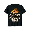 thumbnail image 3 of Camiseta de nuggets de pollo para amantes de la comida rápida, ideal para Halloween, Navidad y deportes de ocio. Ideal para adultos, hombres, mujeres, adolescentes y jóvenes., 3 of 6