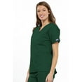 thumbnail image 3 of Cherokee V-Neck Scrub Top for Women with 3 Pockets & Dolman Sleeve - 4700, 3 of 6